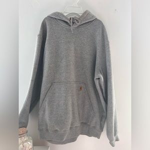 Grey carhartt hoodie sz xl